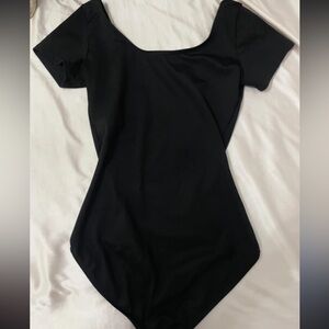 black short sleeve bodysuit!